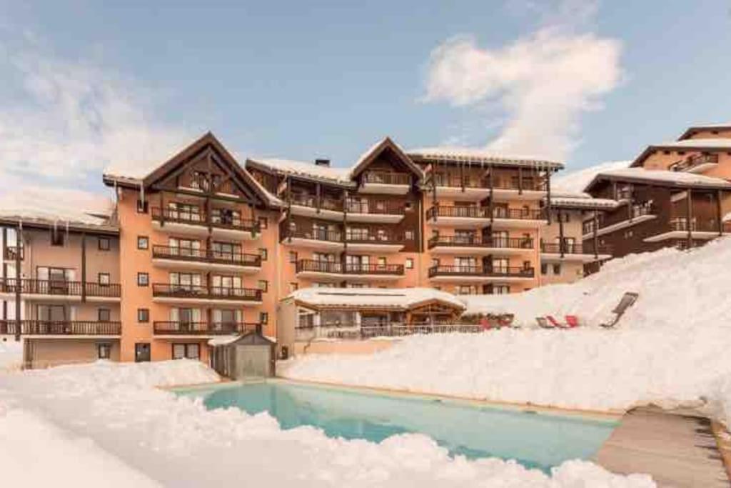 Appartement Pied Des Pistes ולמינייה מראה חיצוני תמונה